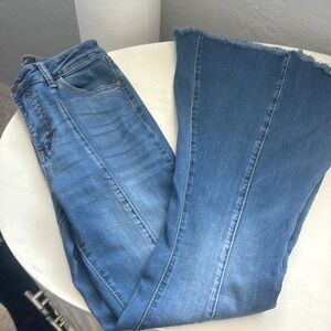 Judy Blue Stretch Flare Jeans High Waisted 3 26 but fit larger very stretchy